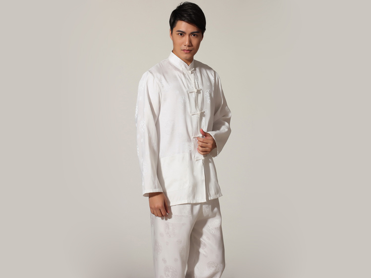 Tai Chi Clothing Long-sleeve Casual Style Linen Suit